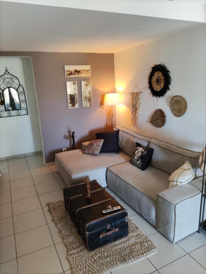 Beau Duplex De Standing, 120M2, Vue Mer, 4Min Plage Le Diamant Exterior foto